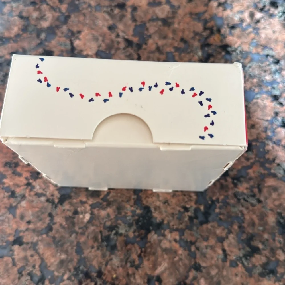 Vintage Walt Disney World 25th Anniversary Gift Box 4” x 4”